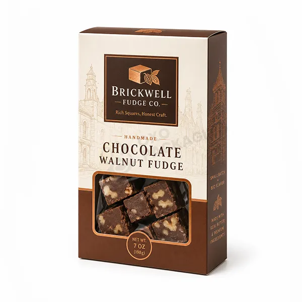 custom fudge packaging boxes
